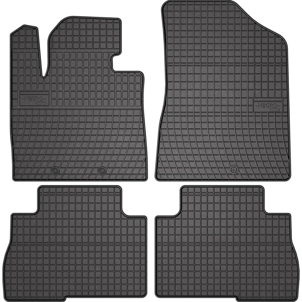 Πατάκια Αυτοκινήτου Λαστιχένια Kia Sorento 2012-2014 4τμχ Frogum