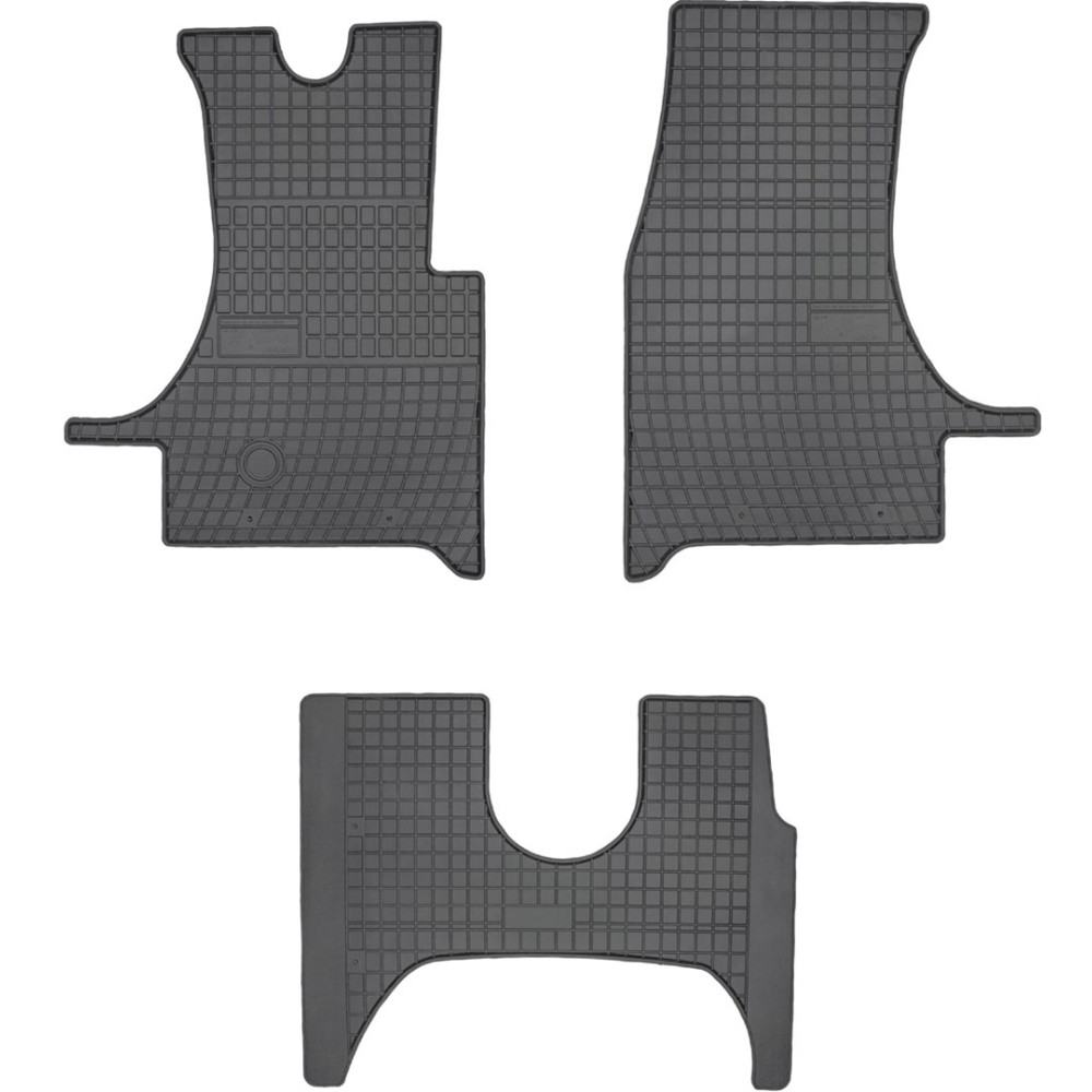 Πατάκια Αυτοκινήτου Λαστιχένια Mercedes T1 1977-1995 2τμχ Frogum