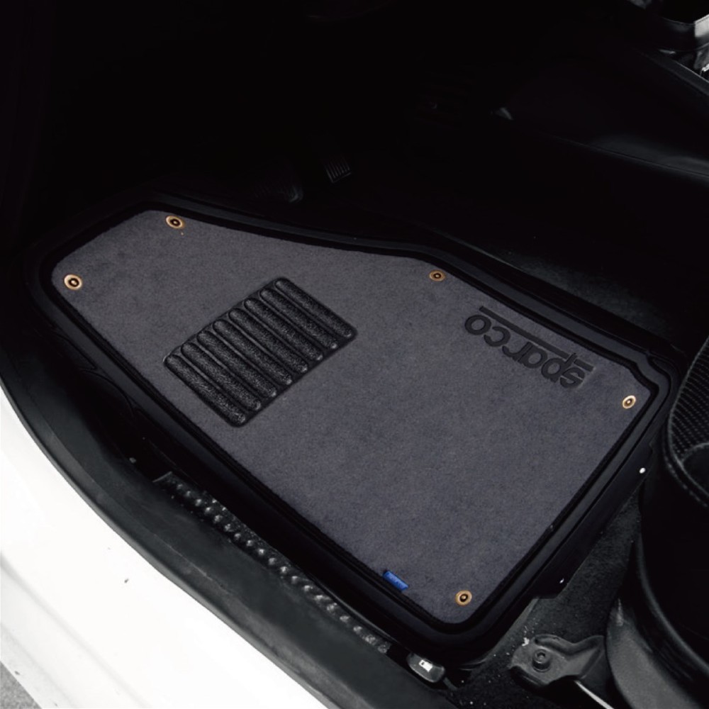 Πατάκια Αυτοκινήτου Λαστιχένια - Μοκέτα 4τμχ Sparco