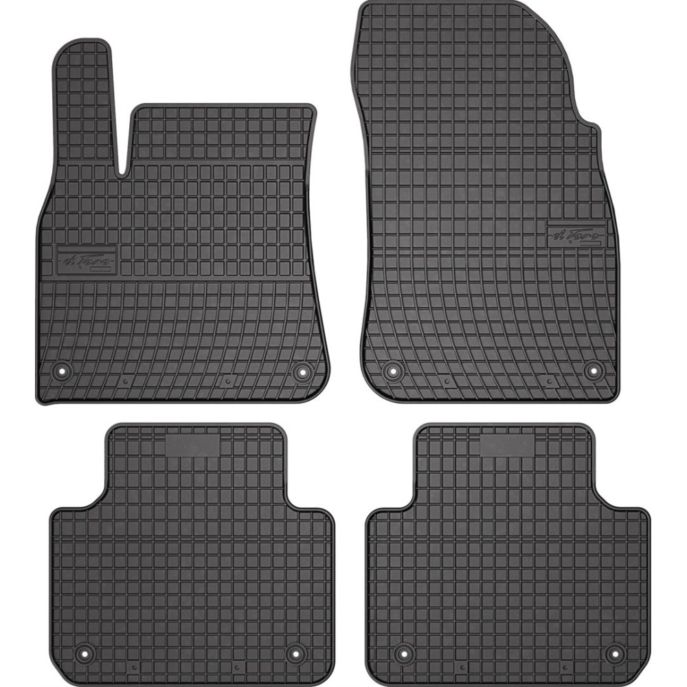 Πατάκια Αυτοκινήτου Λαστιχένια Porsche Cayenne 2017-> 4τμχ Frogum