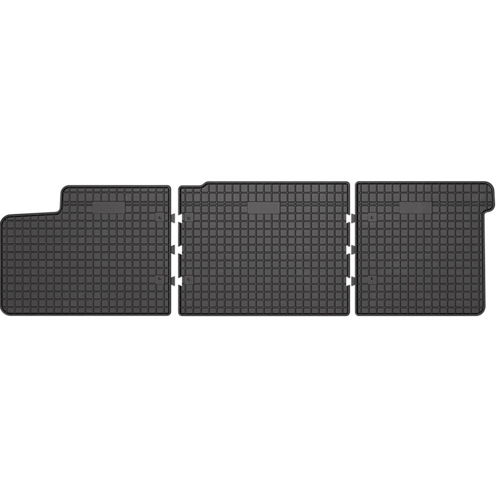 Πατάκια Αυτοκινήτου Λαστιχένια VW T5 2003-2015 - T6 2015-2019 (2η σειρά) 3τμχ Frogum