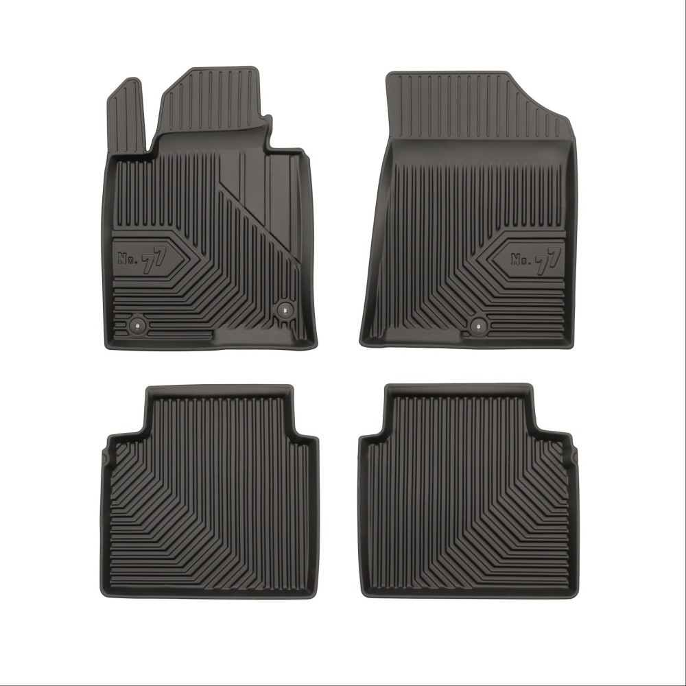 Πατάκια Αυτοκινήτου No77 Σκαφάκια για Hyundai Sonata 2014-2019 Kia Optima 2015-2020 4τμχ Frogum