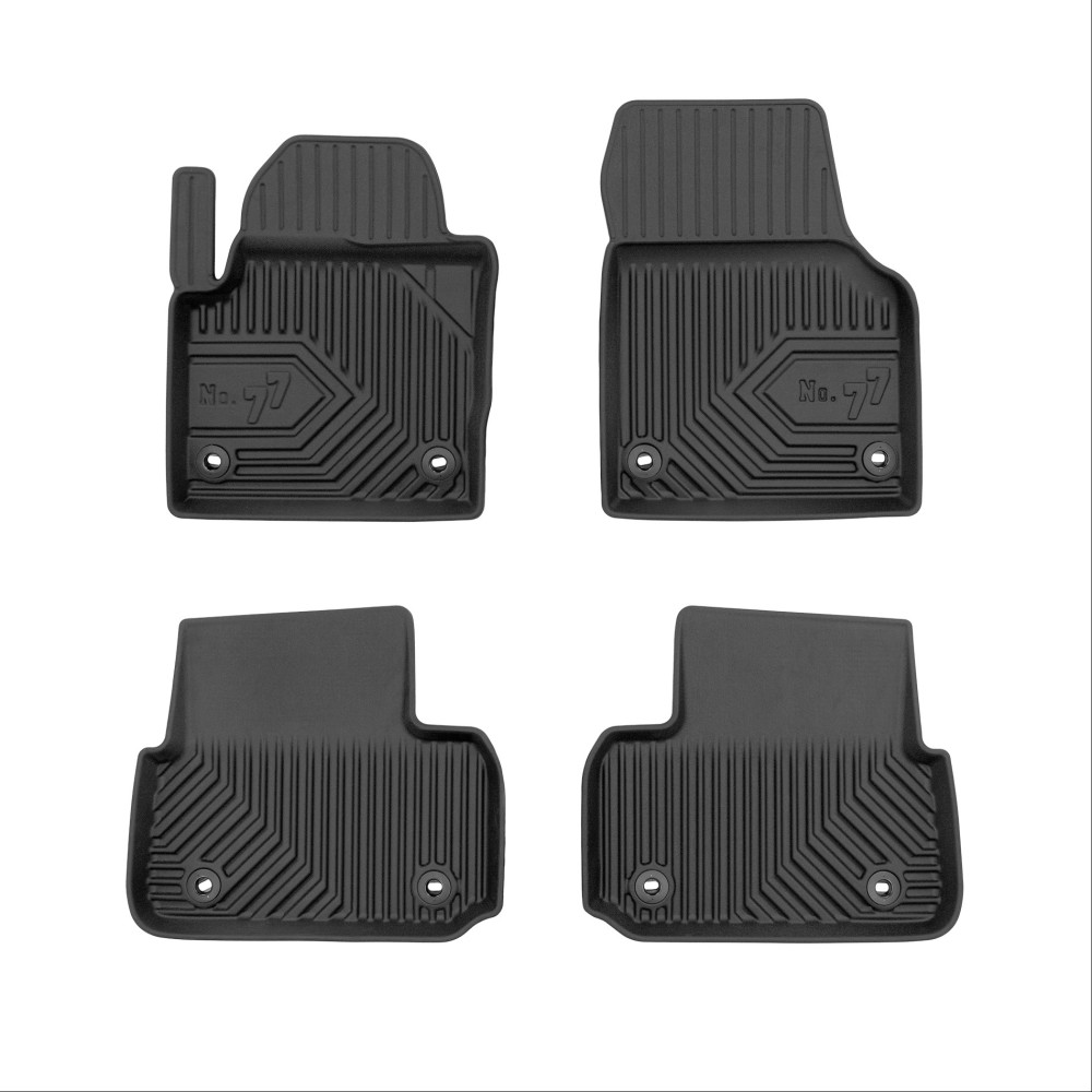 Πατάκια Αυτοκινήτου No77 Σκαφάκια για Land Rover Discovery Sport 2014-> 3τμχ Frogum