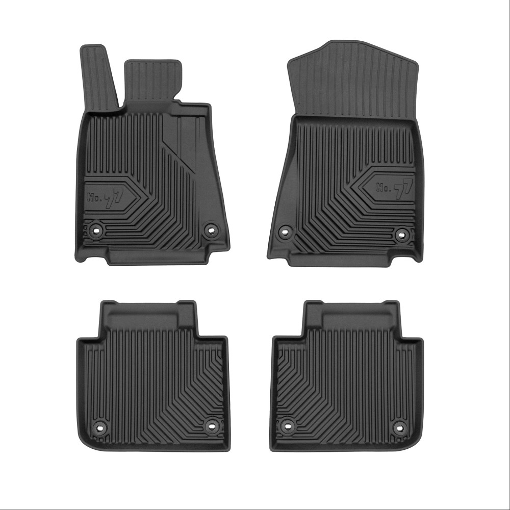 Πατάκια Αυτοκινήτου No77 Σκαφάκια για Lexus GS 2012-2020 4τμχ Frogum