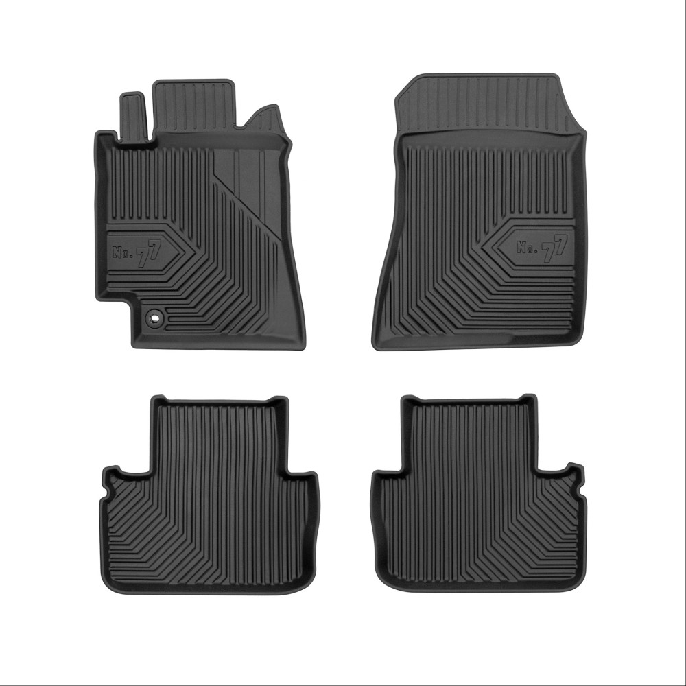 Πατάκια Αυτοκινήτου No77 Σκαφάκια για Lexus IS 200 Sedan 1998-2005 4τμχ Frogum