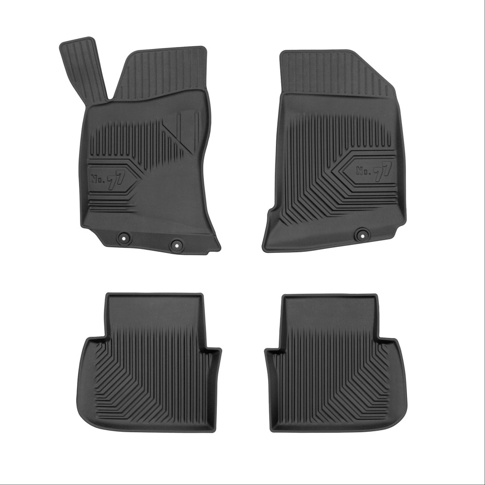 Πατάκια Αυτοκινήτου No77 Σκαφάκια για Saab 9-5 (Pre Facelift) 1997-2005 4τμχ Frogum