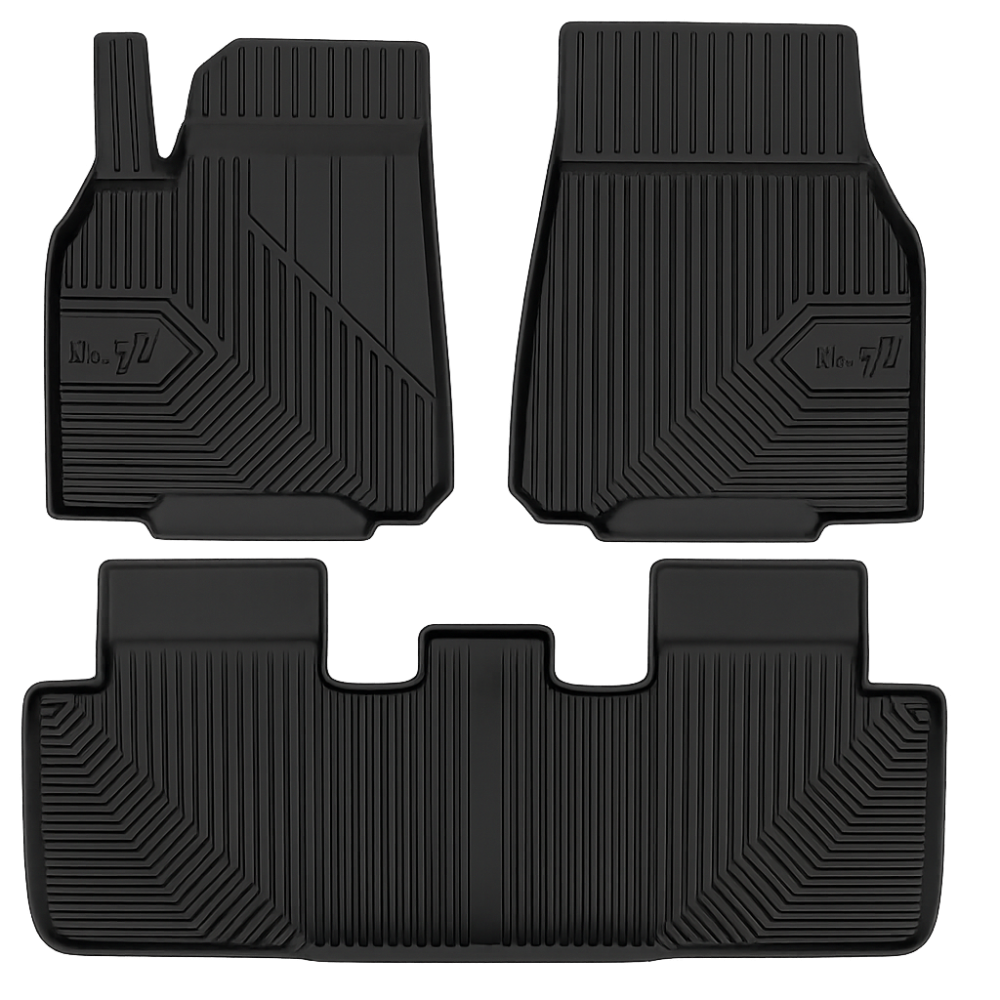 Πατάκια Αυτοκινήτου No77 Σκαφάκια για Tesla Model Y crossover 2025-> 4τμχ Frogum