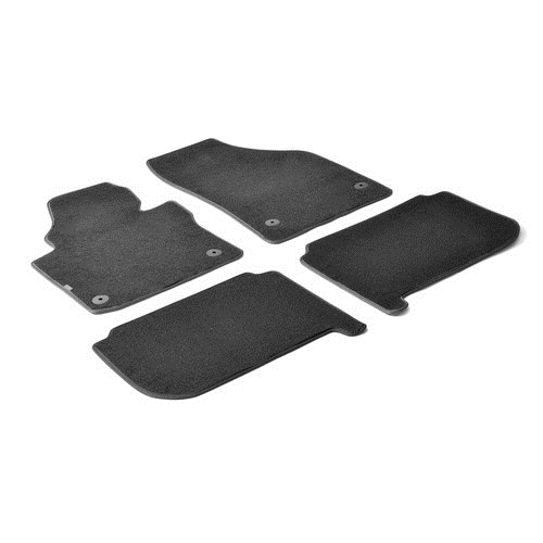 ΠΑΤΑΚΙΑ EXECUTIVE ΜΟΚΕΤΑ ΓΙΑ AUDI A3 SPORTBACK 11/2012-04/2020 / SEAT LEON 01/2013-05/2020 / VOLKSWAGEN GOLF VII 01/2012-12/2019 ΣΕ ΜΑΥΡΟ ΧΡΩΜΑ ME ΚΟΥΜΠΩΜΑΤΑ LAMPA - 4 ΤΕΜ.