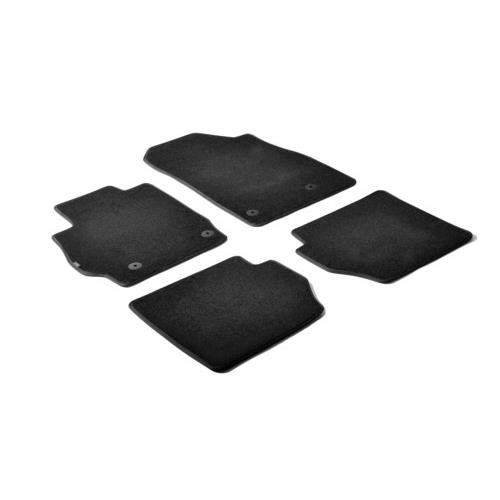 ΠΑΤΑΚΙΑ EXECUTIVE ΜΟΚΕΤΑ ΓΙΑ MAZDA 2 3D 10/2007-02/2015 / MAZDA 2 5D 10/2007-02/2015 ΣΕ ΜΑΥΡΟ ΧΡΩΜΑ ΜΕ ΚΟΥΜΠΩΜΑΤΑ LAMPA - 4 ΤΕΜ.
