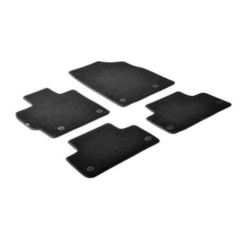 ΠΑΤΑΚΙΑ EXECUTIVE ΜΟΚΕΤΑ ΓΙΑ MAZDA CX-7 06/2007-12/2013 ΣΕ ΜΑΥΡΟ ΧΡΩΜΑ ΜΕ ΚΟΥΜΠΩΜΑΤΑ LAMPA - 4 ΤΕΜ.