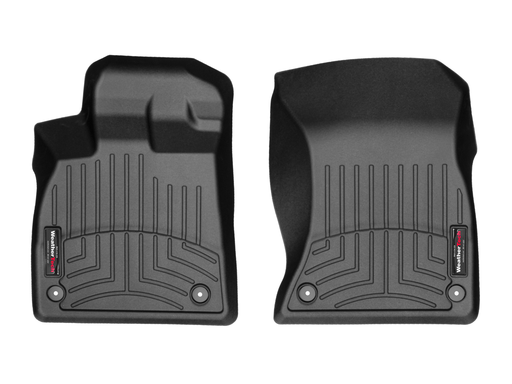 ΠΑΤΑΚΙΑ  ΓΙΑ AUDI Q5/ SQ5 2017+  ΜΠΡΟΣΤΙΝΑ ΜΑΥΡΑ 2ΤΕΜ WEATHERTECH