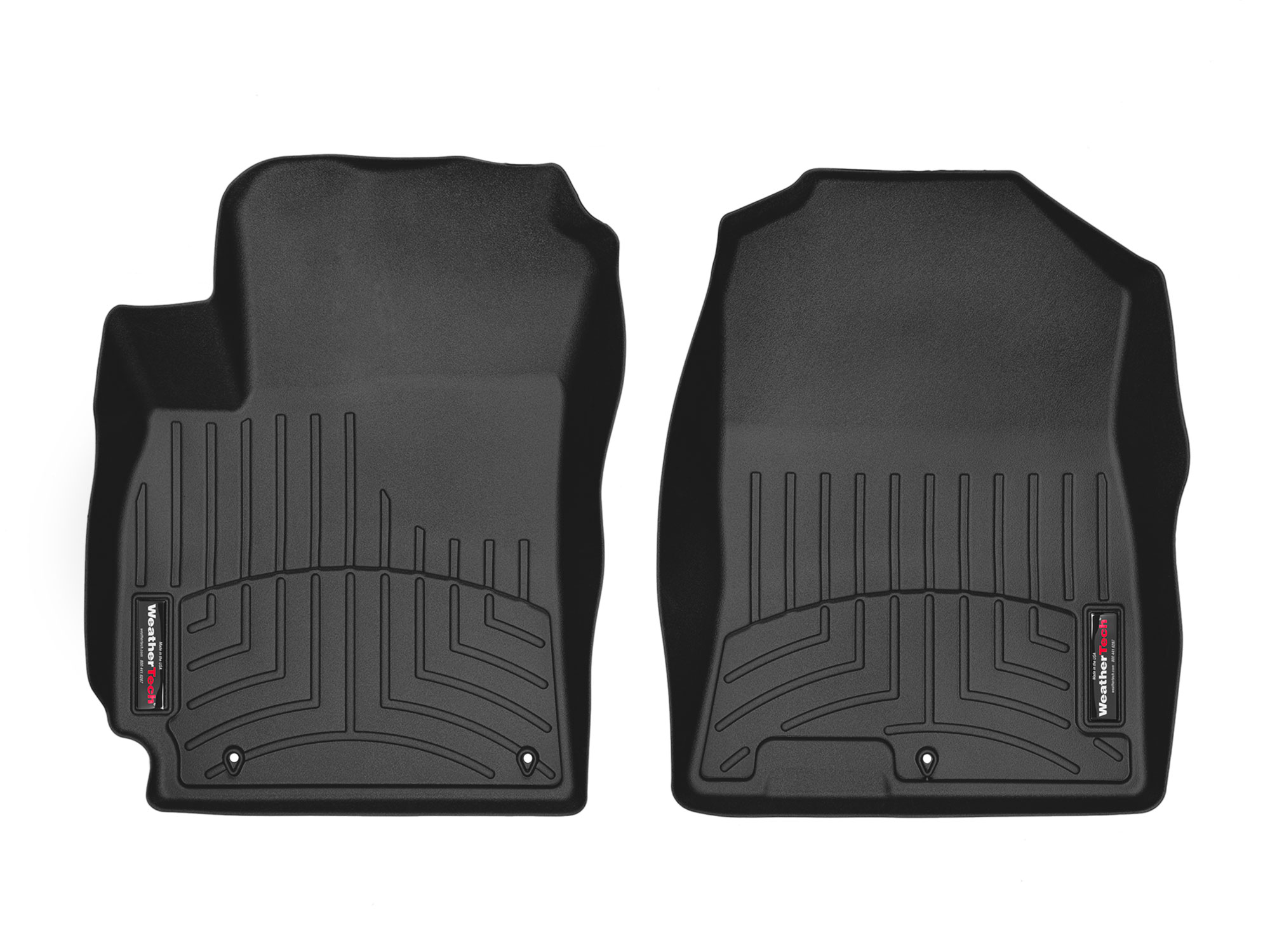 ΠΑΤΑΚΙΑ  ΓΙΑ HYUNDAI KONA 2017+  ΜΠΡΟΣΤΙΝΑ ΜΑΥΡΑ 2ΤΕΜ WEATHERTECH