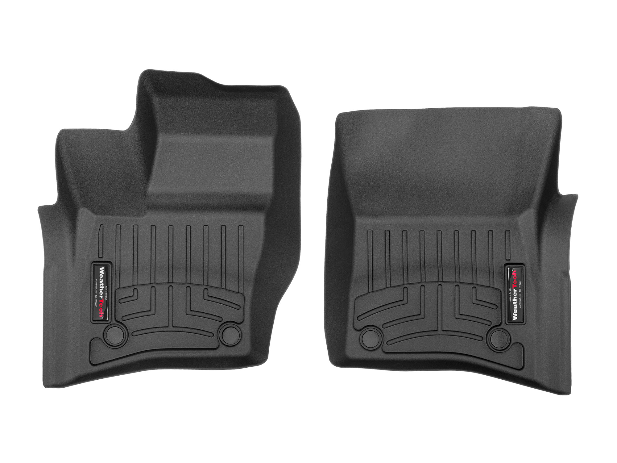 ΠΑΤΑΚΙΑ  ΓΙΑ LAND ROVER DEFENDER 2019-2021  ΜΠΡΟΣΤΙΝΑ ΜΑΥΡΑ 2ΤΕΜ WEATHERTECH