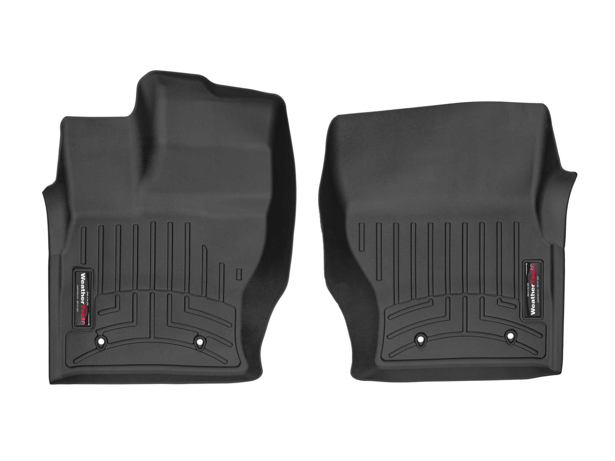 ΠΑΤΑΚΙΑ  ΓΙΑ LAND ROVER DISCOVERY L462 2017+ /RANGE ROVER 2013-2019  ΜΠΡΟΣΤΙΝΑ ΜΑΥΡΑ 2ΤΕΜ WEATHERTECH