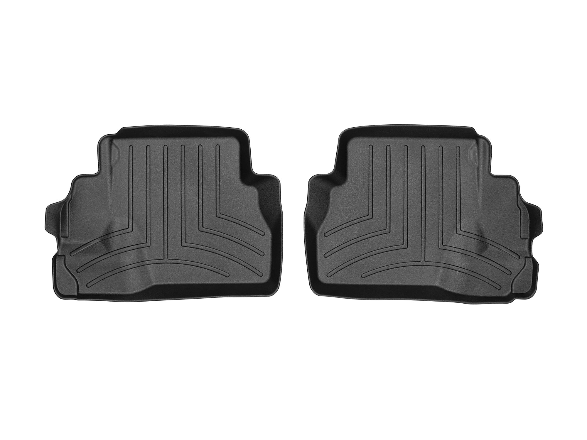 ΠΑΤΑΚΙΑ  ΓΙΑ  ΛΑΣΤΙΧΟ ΣΚΑΦΑΚΙΑ ΜΑΥΡΑ ΠΙΣΩ MANUAL/AUTOMATIC WEATHERTECH ΓΙΑ SUZUKI JIMNY JB74 2018+ - 2 ΤΕΜ