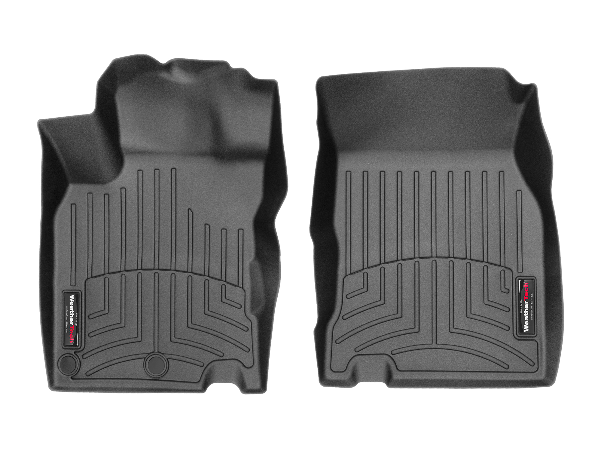 ΠΑΤΑΚΙΑ  ΓΙΑ NISSAN QASHQAI J11 2014-2020  ΜΠΡΟΣΤΙΝΑ ΜΑΥΡΑ 2ΤΕΜ WEATHERTECH
