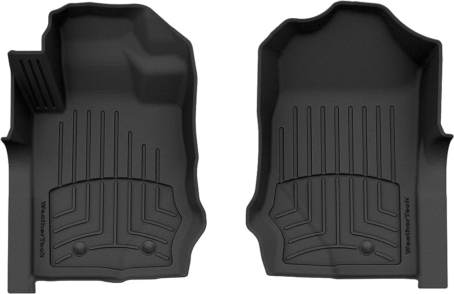 ΠΑΤΑΚΙΑ  ΓΙΑ NISSAN ROGUE 2023+  ΜΠΡΟΣΤΙΝΑ ΜΑΥΡΑ WEATHERTECH - 2ΤΕΜ