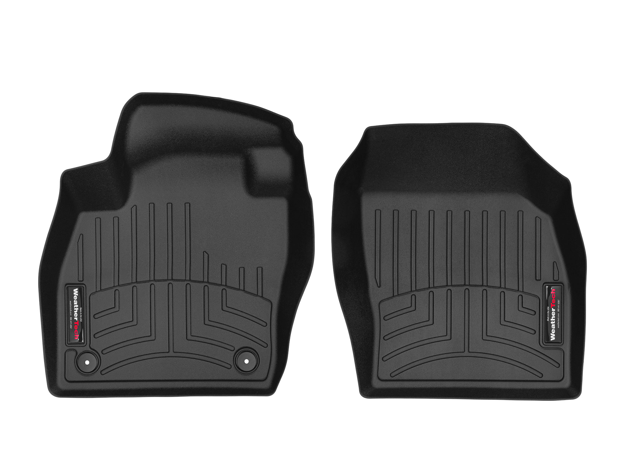 ΠΑΤΑΚΙΑ  ΓΙΑ SEAT ARONA 2017 + /SEAT IBIZA 5D 2017+  ΜΠΡΟΣΤΙΝΑ ΜΑΥΡΑ 2ΤΕΜ WEATHERTECH