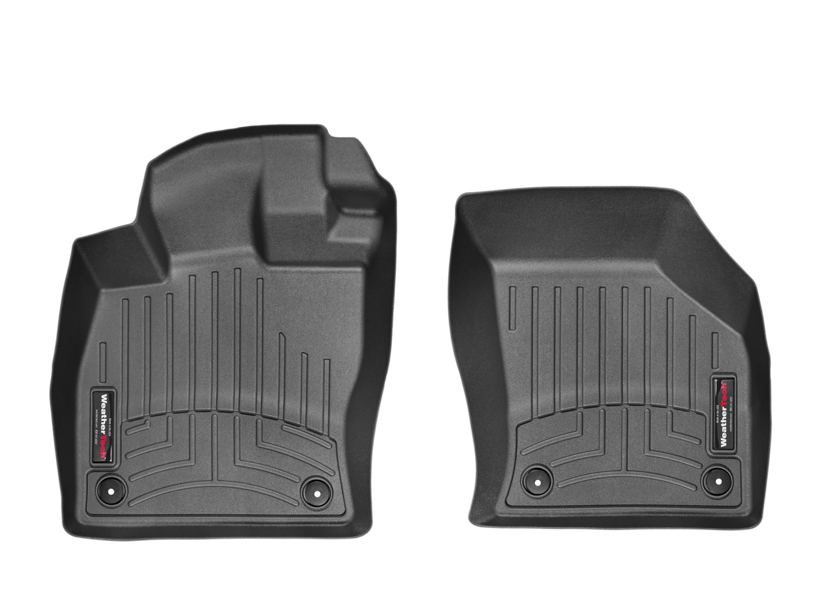 ΠΑΤΑΚΙΑ  ΓΙΑ SKODA OCTAVIA /SUPERB /VW PASSAT /VW GOLF /SEAT LEON /AUDI A3  ΜΠΡΟΣΤΙΝΑ ΜΑΥΡΑ 2ΤΕΜ WEATHERTECH
