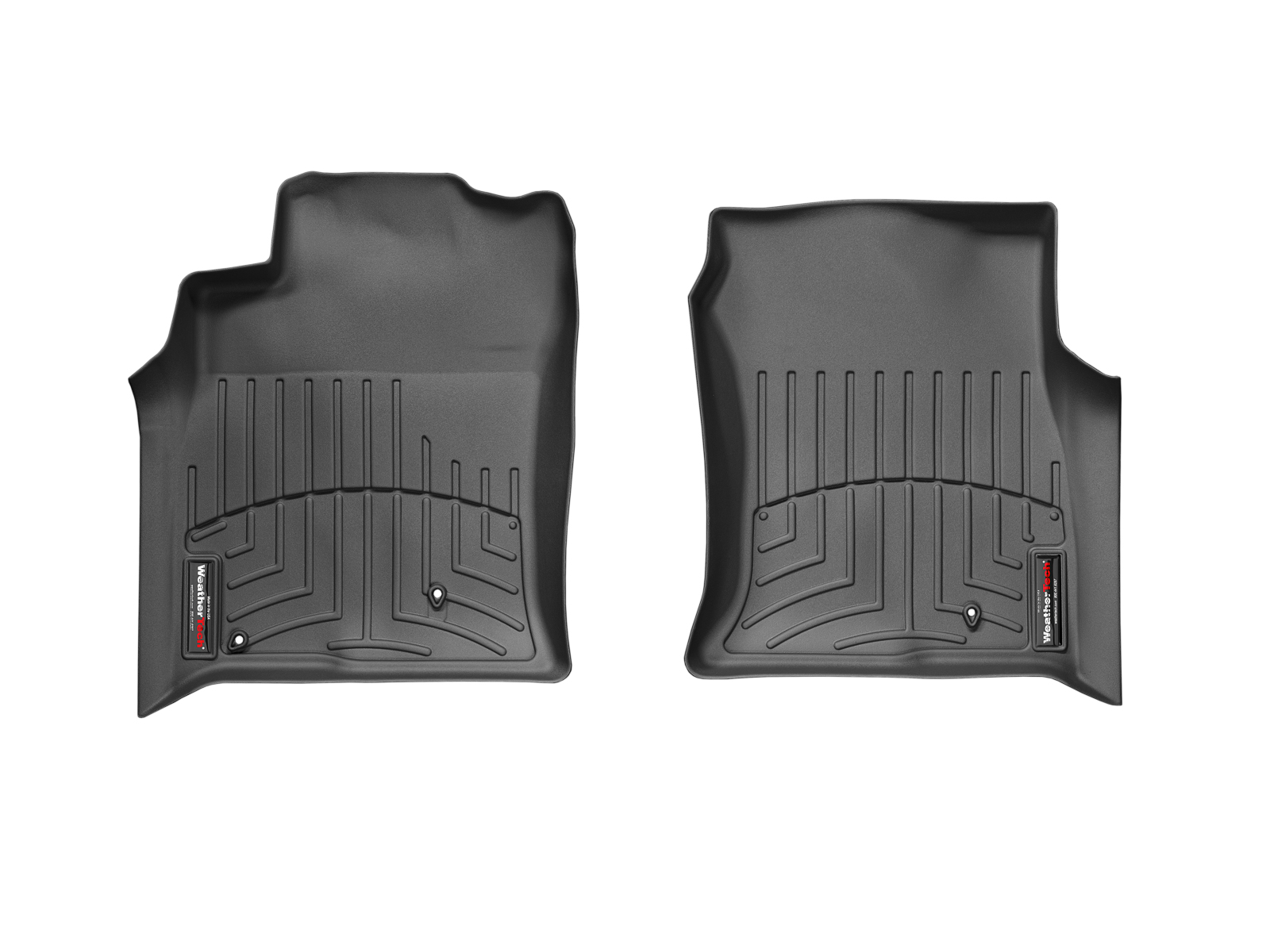ΠΑΤΑΚΙΑ  ΓΙΑ TOYOTA LAND CRUISER J120 5D 2002-2009  ΜΠΡΟΣΤΙΝΑ ΜΑΥΡΑ 2ΤΕΜ WEATHERTECH