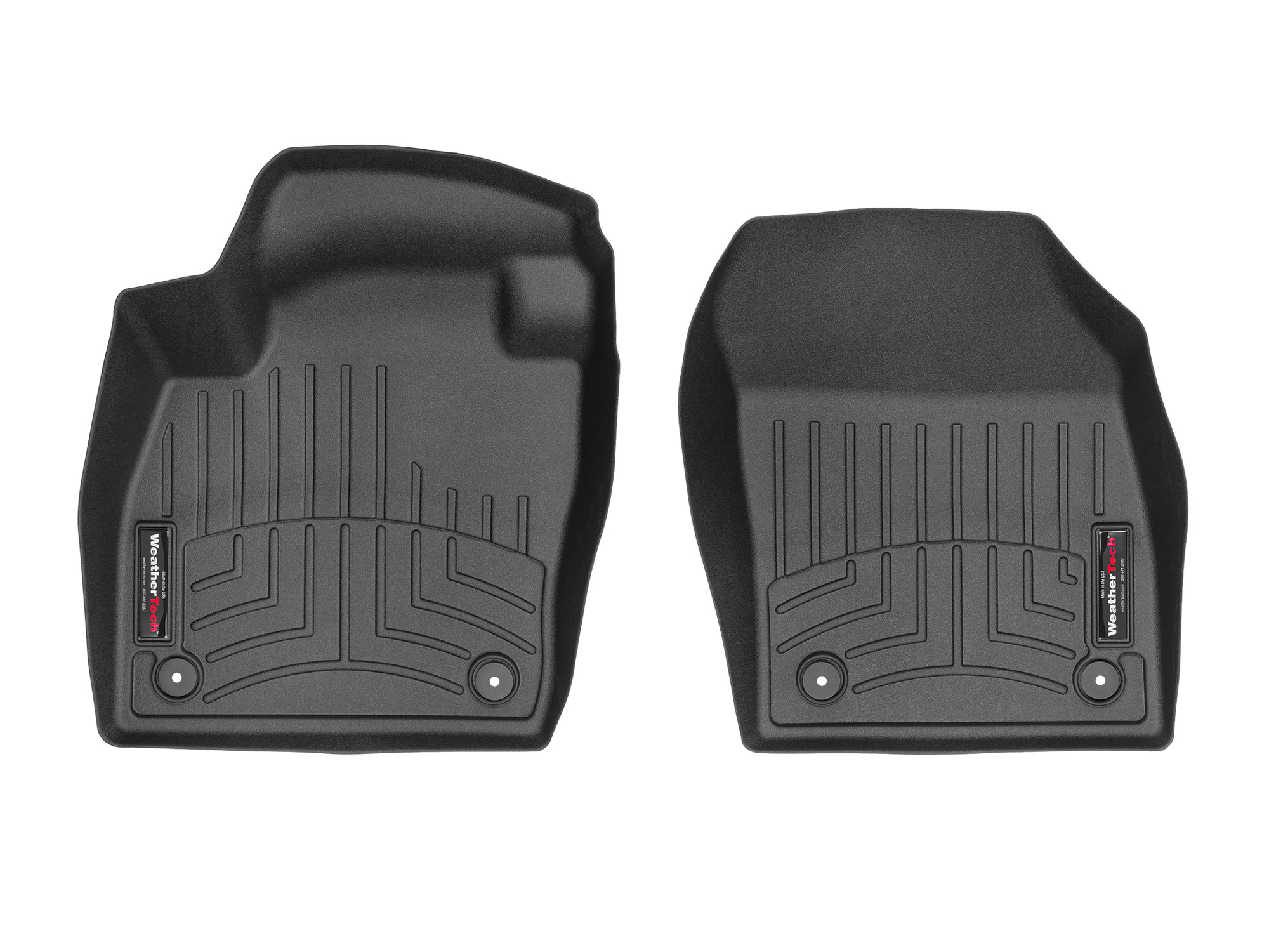 ΠΑΤΑΚΙΑ  ΓΙΑ VW T-CROSS 2018+  ΜΠΡΟΣΤΙΝΑ ΜΑΥΡΑ 2ΤΕΜ WEATHERTECH