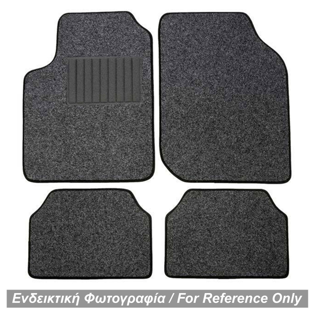 ΠΑΤΑΚΙΑ ΜΟΚΕΤΑ ΓΙΑ AUDI A3 1996-2003 (ΓΚΡΙ ΜΕ ΜΑΥΡΟ ΡΕΛΙ) - 4 ΤΕΜ.