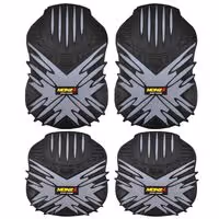 ΠΑΤΑΚΙΑ ΣΕΤ MONZA 4 ΤΜΧ - ΜΑΥΡΟ/ΓΚΡΙ