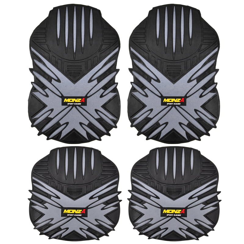 ΠΑΤΑΚΙΑ ΣΕΤ MONZA 4 ΤΜΧ - ΜΑΥΡΟ/ΓΚΡΙ