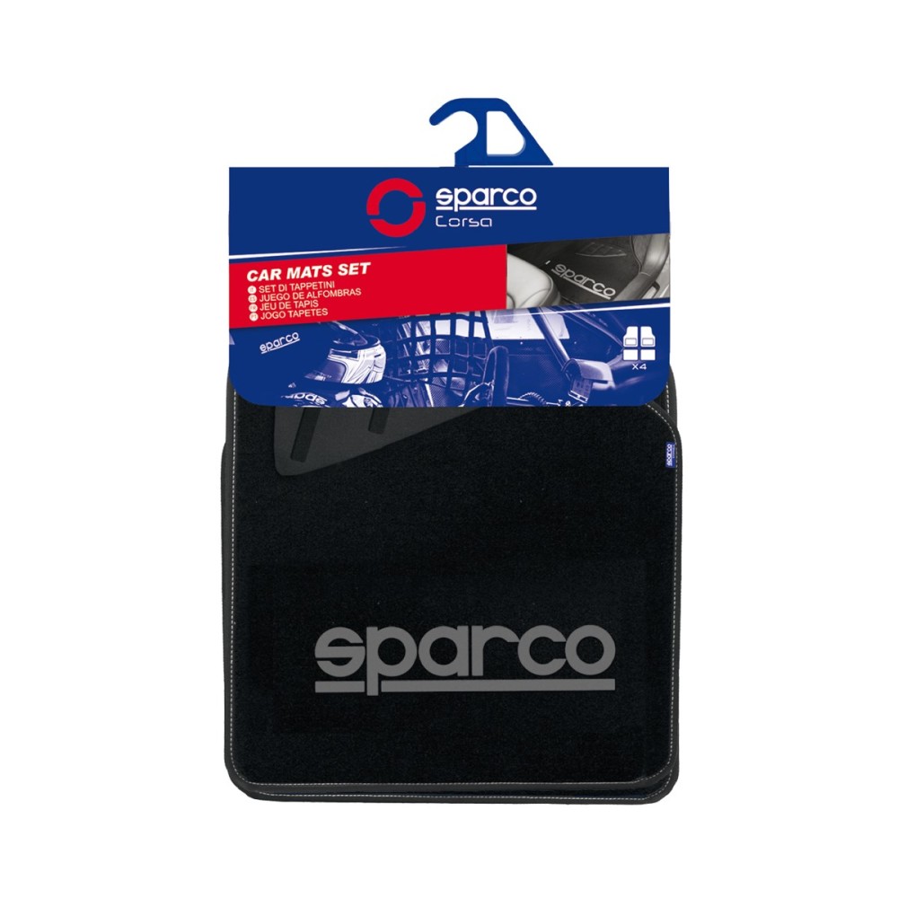 Πατάκια SPARCO Με Γκρι Logo