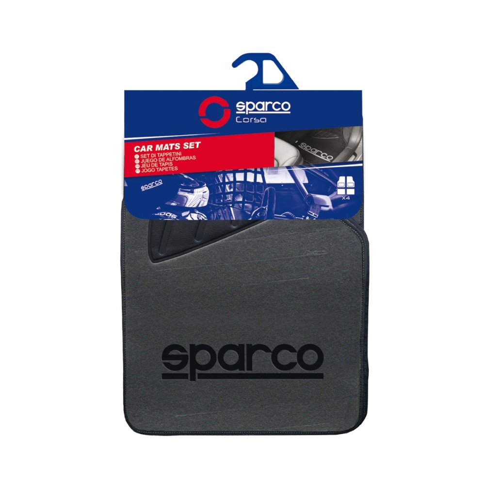 Πατάκια SPARCO Με Μαύρο Logo
