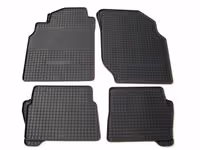 Σετ Πατάκια GUMARNY ZUBRI Για NISSAN ALMERA N16 2000 - 2006 (100% Καουτσούκ / Μαύρο)