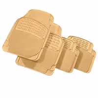 Σετ Πατάκια Packy Poda Continental Με Μοκέτα (Μπεζ)