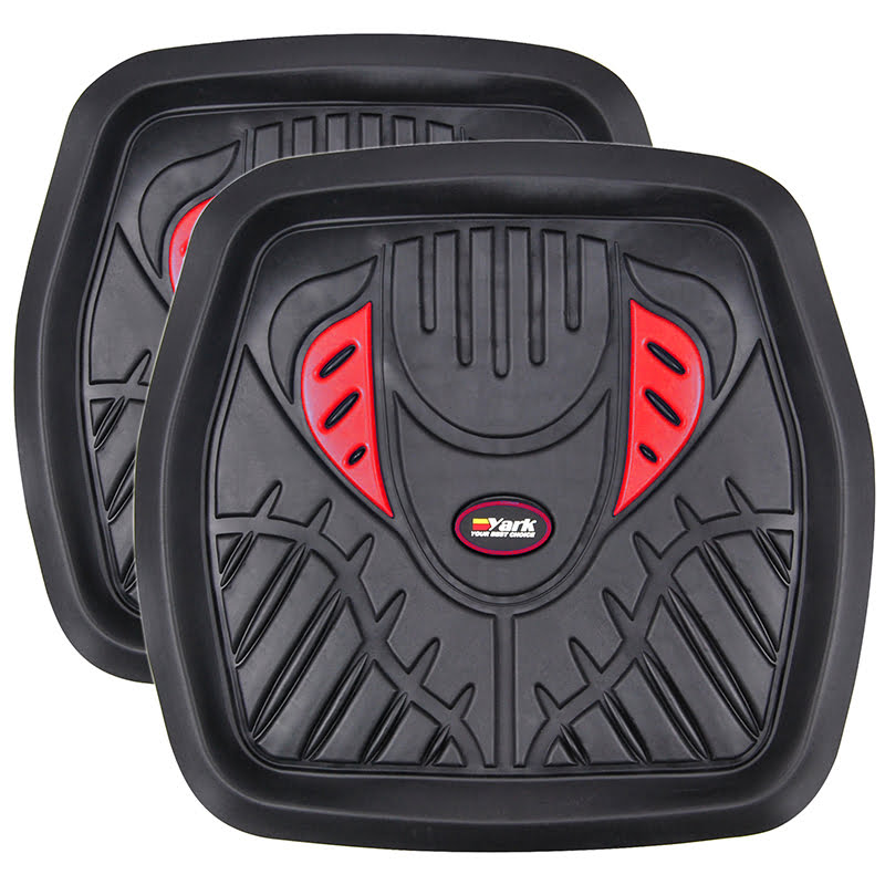 Σετ Πατάκια Σκάφη YARK Οπίσθια (Λάστιχο / Μαύρο - Κόκκινο)
