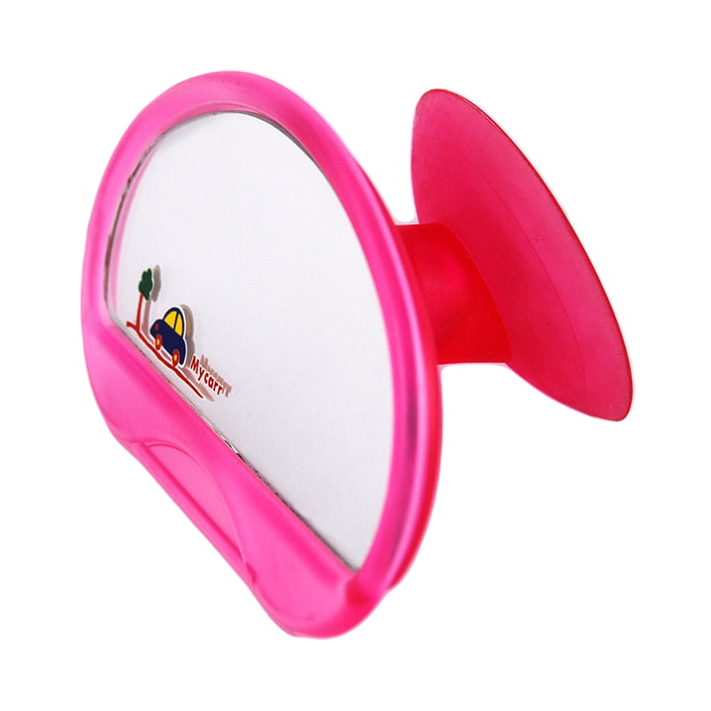 Καθρέφτης MYCARR Compact K-221 Με Βεντούζα (Ροζ)