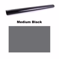 Φίλμ Τζαμιών Φιμέ TOP-COLOUR (50cm x 300cm / Μεσαίο Μαύρο)