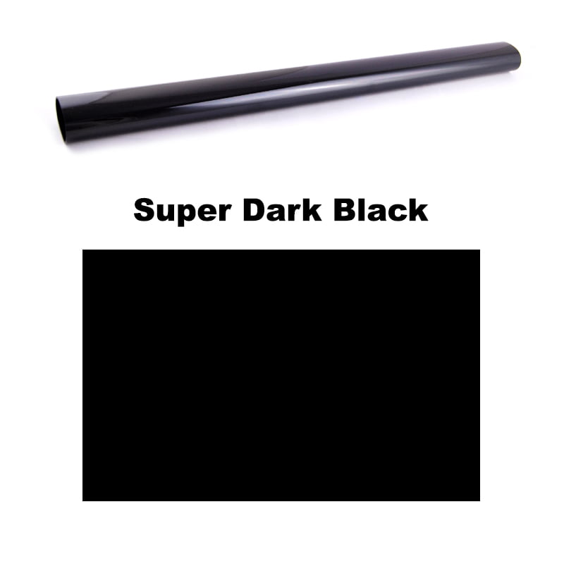 Φίλμ Τζαμιών Φιμέ TOP-COLOUR (50cm x 300cm / Super Σκούρο Μαύρο)