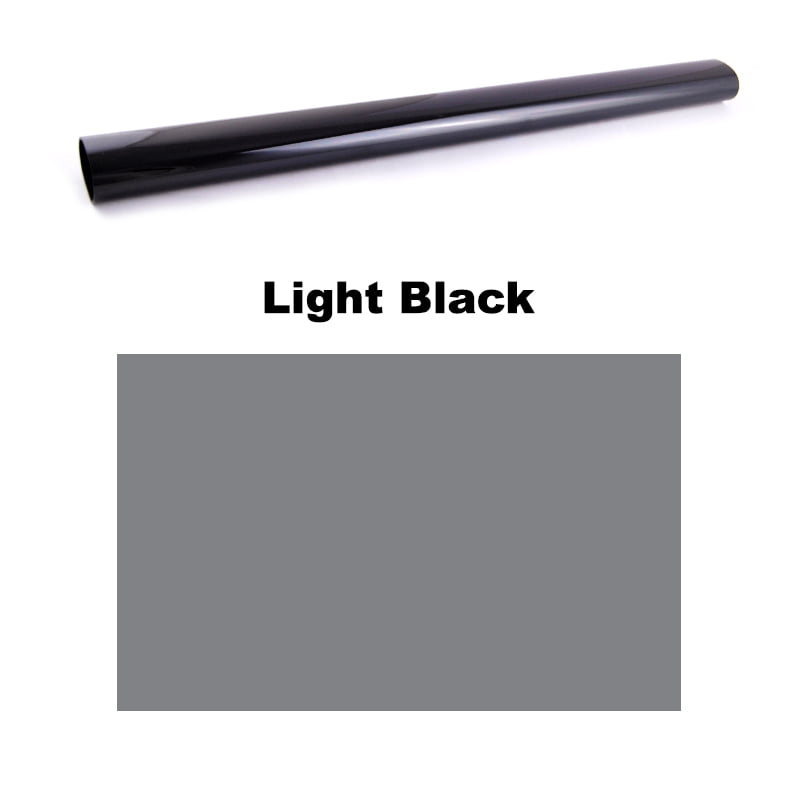 Φίλμ Τζαμιών Φιμέ TOP-COLOUR (76cm x 300cm / Ανοικτό Μαύρο)