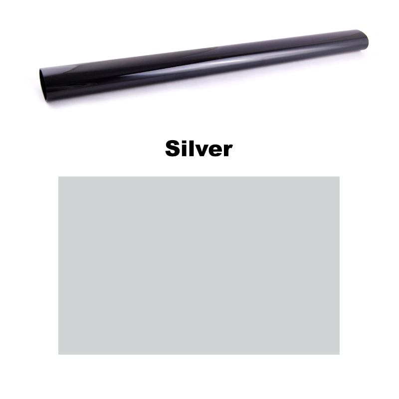 Φίλμ Τζαμιών Φιμέ TOP-COLOUR (76cm x 300cm / Ασημί)