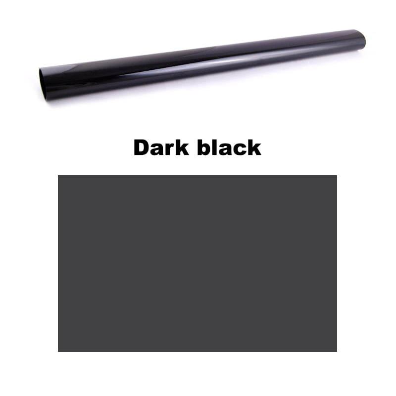 Φίλμ Τζαμιών Φιμέ TOP-COLOUR (76cm x 300cm / Σκούρο Μαύρο)