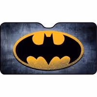 Αντιηλιακό Κουρτινάκι Παρμπρίζ Batman (Αλουμινίου / 70cm x 130cm)