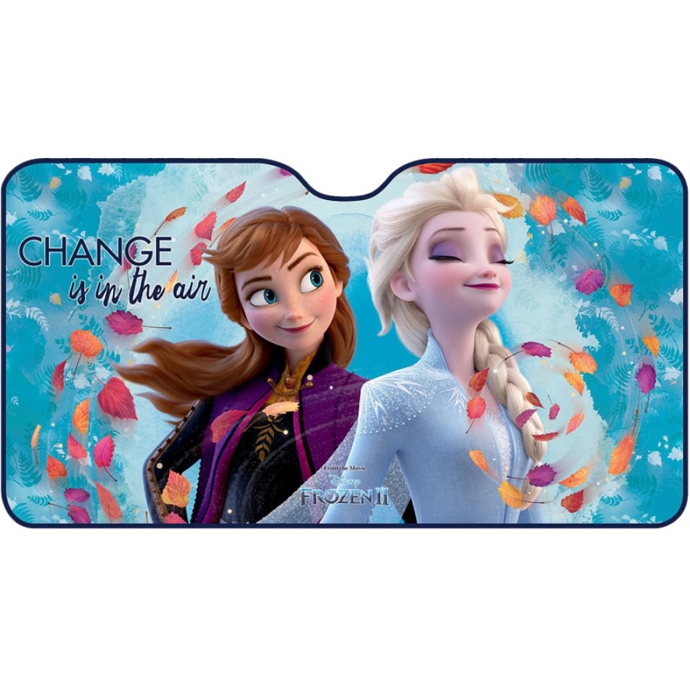 Αντιηλιακό Κουρτινάκι Παρμπρίζ Frozen (Αλουμινίου / 70cm x 130cm)