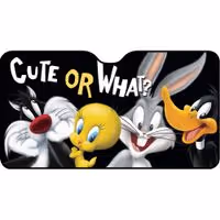 Αντιηλιακό Κουρτινάκι Παρμπρίζ Looney Tunes (Αλουμινίου / 70cm x 130cm)