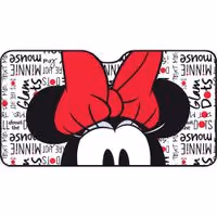 Αντιηλιακό Κουρτινάκι Παρμπρίζ Minnie (Αλουμινίου / 70cm x 130cm)