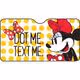 Αντιηλιακό Κουρτινάκι Παρμπρίζ Minnie (Αλουμινίου / 80cm x 130cm)