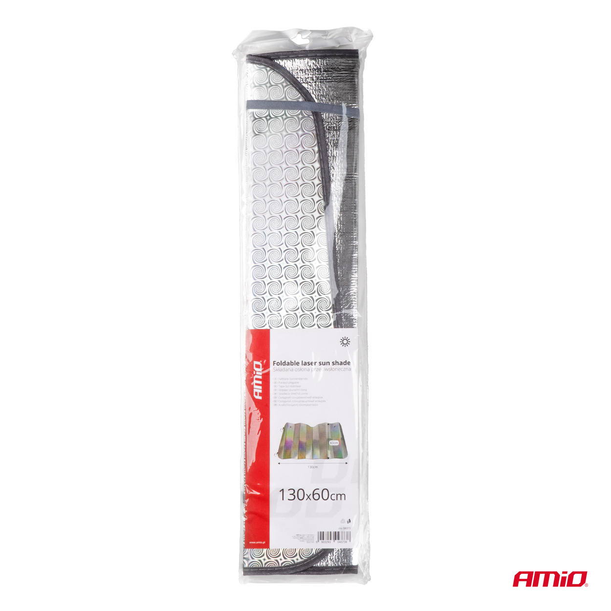 Εσωτερική Ηλιοπροστασία AMiO Με Βεντούζες (130cm x 60cm)