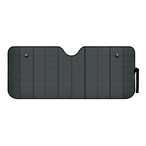 Εσωτερική Ηλιοπροστασία Παρμπρίζ LAMPA DELUXE SERIES (145cm x 72cm / Μαύρο Ματ)