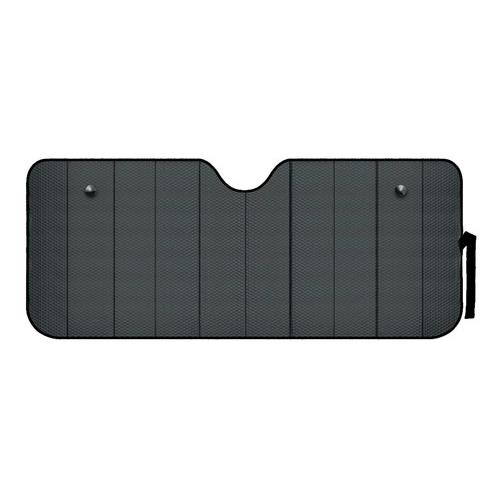 Εσωτερική Ηλιοπροστασία Παρμπρίζ LAMPA DELUXE SERIES (147cm x 61cm / Μαύρο Ματ)