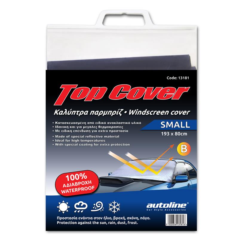 Εξωτερική Ηλιοπροστασία Παρμπρίζ TOP COVER S (193cm x 80cm)