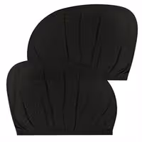 Κουρτινάκια Πλαϊνά Κάλτσα LAMPA Square Caps 2 σε 1 Medium (Μαύρο / 75cm x 105cm x 48cm)