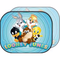 Κουρτινάκια Πλαϊνά Με Βεντούζα Baby Looney Tunes (44cm x 35cm)